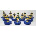 Subbuteo Andrew Table Soccer La Fiorita on classic Hasbro bases